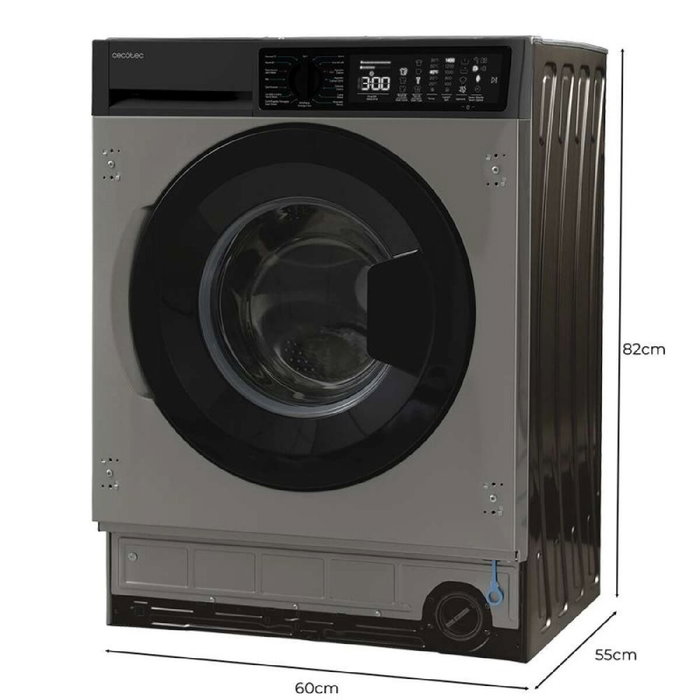 Cecotec Bolero DressCode 850 BI Inverter Steel A 8 kg 1400 tr/min Cecotec Bolero DressCode 850 BI Inverter Steel A 8 kg 1400 tr/min
