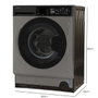 Cecotec Bolero DressCode 850 BI Inverter Steel A 8 kg 1400 tr/min