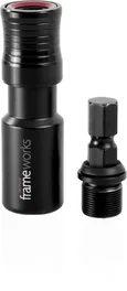 Frameworks Adaptateur microphone à libération rapide 101,6 x 25,4 x 25,4 mm