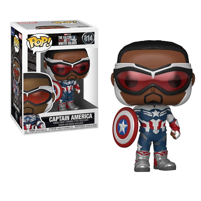 Funko Pop! Marvel Captain America Falcon and Winter Soldier 51630 Figurine en Vinyle Sam Wilson 9 cm
