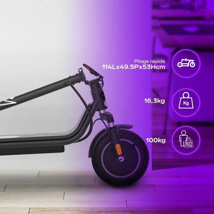 Ezway EX100 Trottinette Électrique Noir