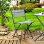 Home Deco Factory Chaise pliante Elba caqui