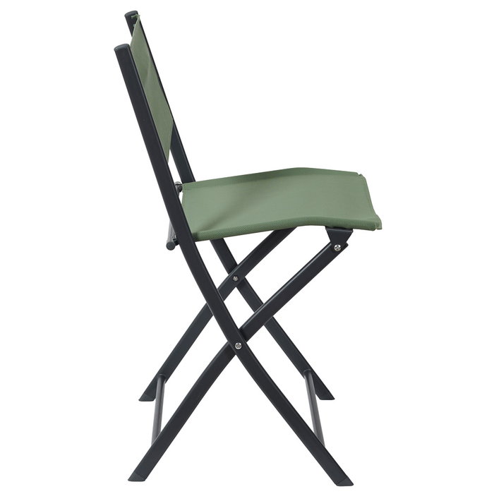 Home Deco Factory Chaise pliante Elba caqui