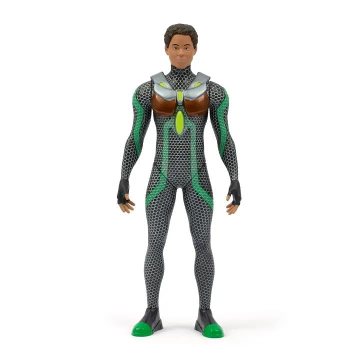 Gormiti - Figurine articulée Scion avec armure amovible - 27 cm - Personnage Modele Terre de la série TV - GRV031