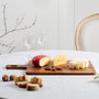Home Deco Factory Plateau de présentation en acacia 45 cm COCOONING