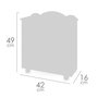 Decuevas - Armoire en bois pour enfant - Age minimum 3 ans - Assemblage nécessaire - Matériaux: métal, plastique, polyester
