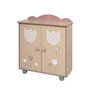 Decuevas - Armoire en bois pour enfant - Age minimum 3 ans - Assemblage nécessaire - Matériaux: métal, plastique, polyester