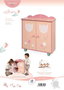 Decuevas - Armoire en bois pour enfant - Age minimum 3 ans - Assemblage nécessaire - Matériaux: métal, plastique, polyester