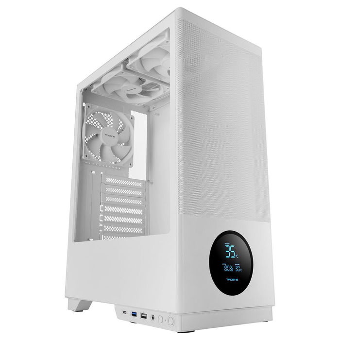Boîtier ATX semi-tour Tacens 2SAGITTA20W Blanc