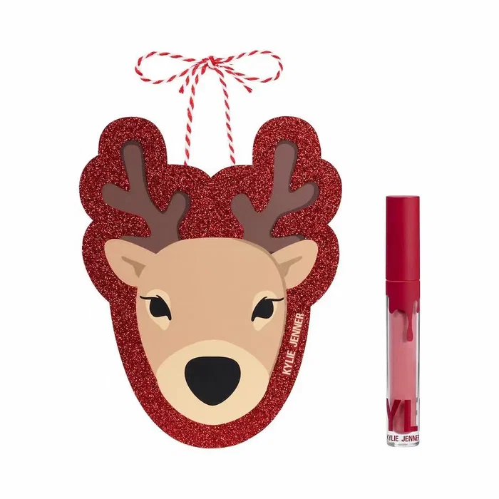 Kylie Cosmetics Set By Kylie, Liquid Lipstick, 808, 5 ml + Gift Sticker Kylie Cosmetics Set By Kylie, Liquid Lipstick, 808, 5 ml + Gift Sticker