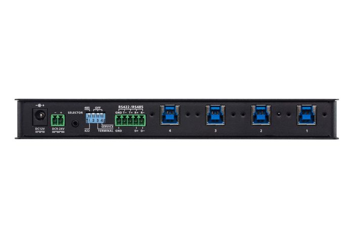 Aten US3344I-AT Commutateur de hub industriel USB 3.2 Gen1 4 x 4