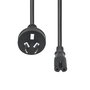 ProXtend Cordon d'alimentation Australie vers C7 2M Noir