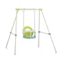 Smoby Portique de bébé Swing 1er âge en métal avec arceau de sécurité, Hauteur 120 cm, Poids max 25 kg, Usage intérieur/extérieur