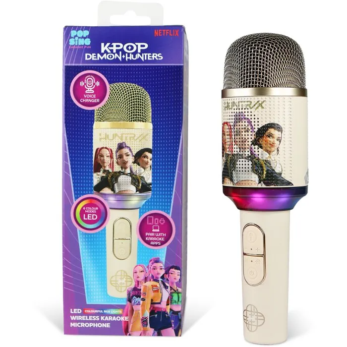 OTL TECHNOLOGIES Micro Karaoké K-POP Demon Hunter LED Golden
