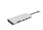 eSTUFF Station d'accueil mobile USB-C 12-en-1 à triple affichage