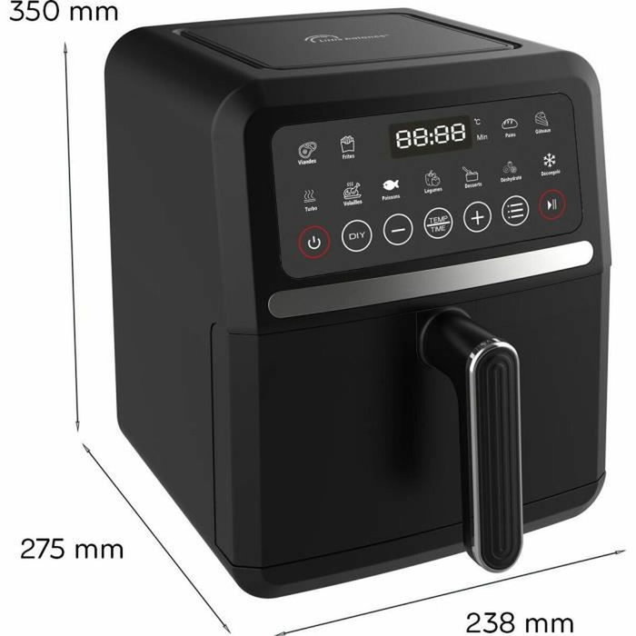 Little Balance Crousty Light Friteuse sans huile 5L, Noir Little Balance Crousty Light Friteuse sans huile 5L, Noir