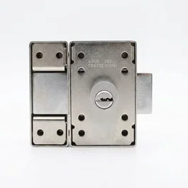 Abus Verrou de porte haute sécurité VP12R CC 45 F9 - Acier brossé