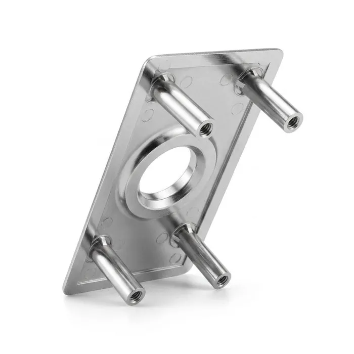 Abus Verrou de porte haute sécurité VP12R CC 45 F9 - Acier brossé