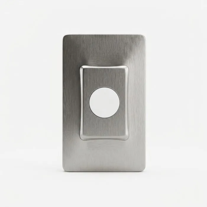 Abus Verrou de porte haute sécurité VP12R CC 45 F9 - Acier brossé