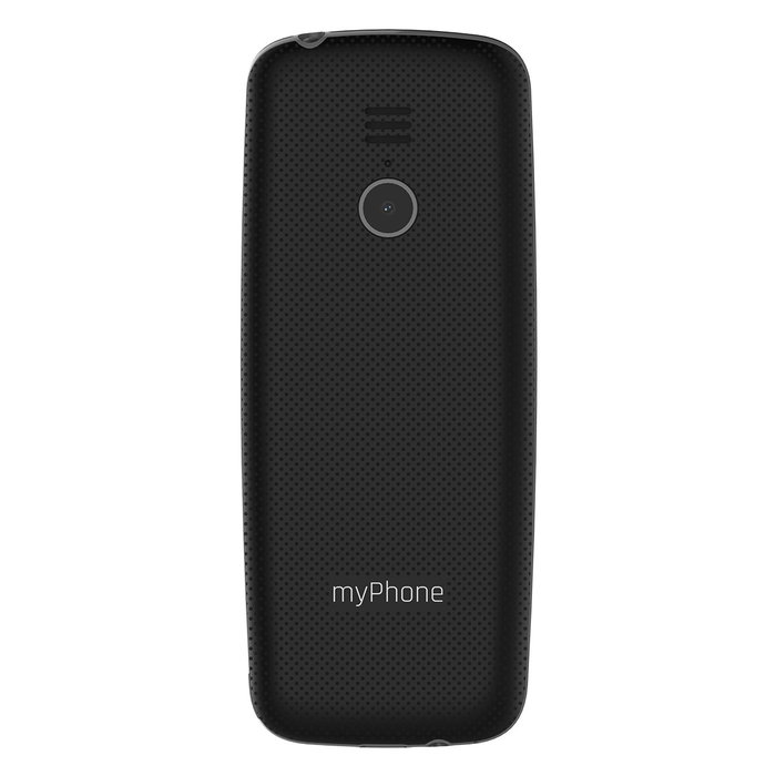 MyPhone 6410 LTE Téléphone Mobile 4G, écran 2.4 Pouces, Batterie 1400 mAh, USB-C, Double SIM, Noir
