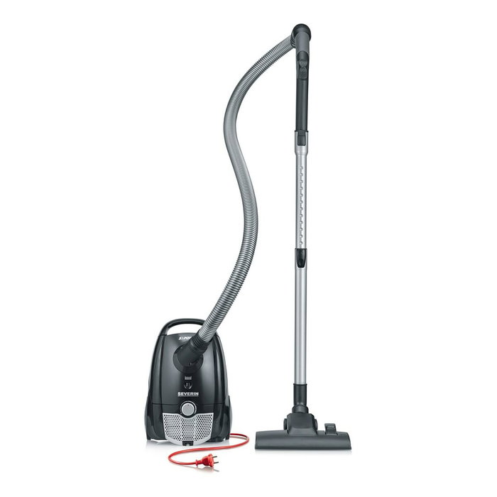 Severin BC 7030 Aspirateur à sacs Noir Gris 750 W