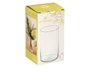 GIFTDECOR Vase Cylindre en Verre Transparent 12cm x 21cm