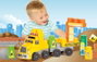 Molto Camion à Blocs avec Remorque - Jeu de Construction 25 Pièces - Jouet Enfants Dès 1 an