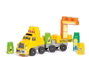 Molto Camion à Blocs avec Remorque - Jeu de Construction 25 Pièces - Jouet Enfants Dès 1 an