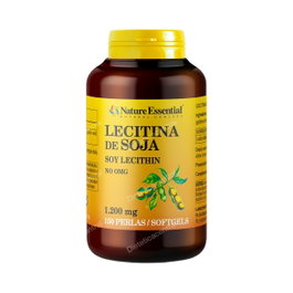 Nature Essential Lecitine de Soja 1200 mg, 150 Perles - Complément Alimentaire