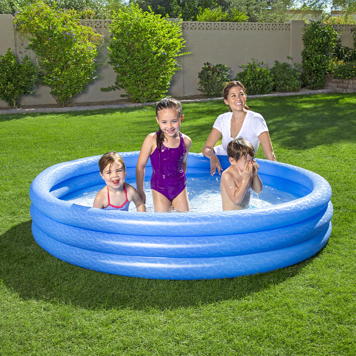 Bestway 51027 Piscine Gonflable Enfant 3 Anneaux Eco Coloris Assorti 183x33 cm +2 Ans Jardin Bestway 51027 Piscine Gonflable Enfant 3 Anneaux Eco Coloris Assorti 183x33 cm +2 Ans Jardin