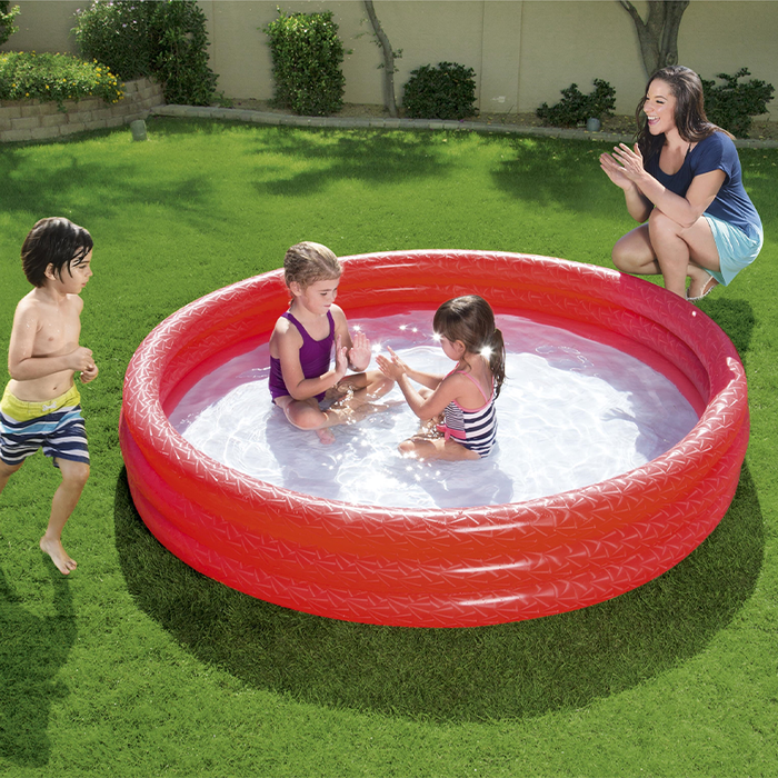Bestway 51027 Piscine Gonflable Enfant 3 Anneaux Eco Coloris Assorti 183x33 cm +2 Ans Jardin Bestway 51027 Piscine Gonflable Enfant 3 Anneaux Eco Coloris Assorti 183x33 cm +2 Ans Jardin