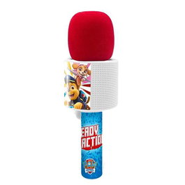 Reig Microphone Bluetooth avec lumière - Micro sans fil karaoké portable, connexion sans fil, éclairage LED