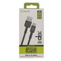 Câble USB vers Lightning Muvit for Change Noir 1,2 m