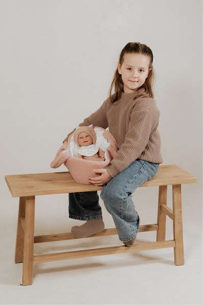 Muñecas Arias Poupée Elegance 33 cm Babyto rose avec nacelle corps vinyle fille, 3-99 ans Muñecas Arias Poupée Elegance 33 cm Babyto rose avec nacelle corps vinyle fille, 3-99 ans