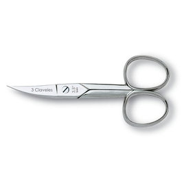 Tres Claveles Ciseaux à ongles incurvés 3,5 pouces