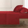 Drap Hosteline Rouge Lit de 120