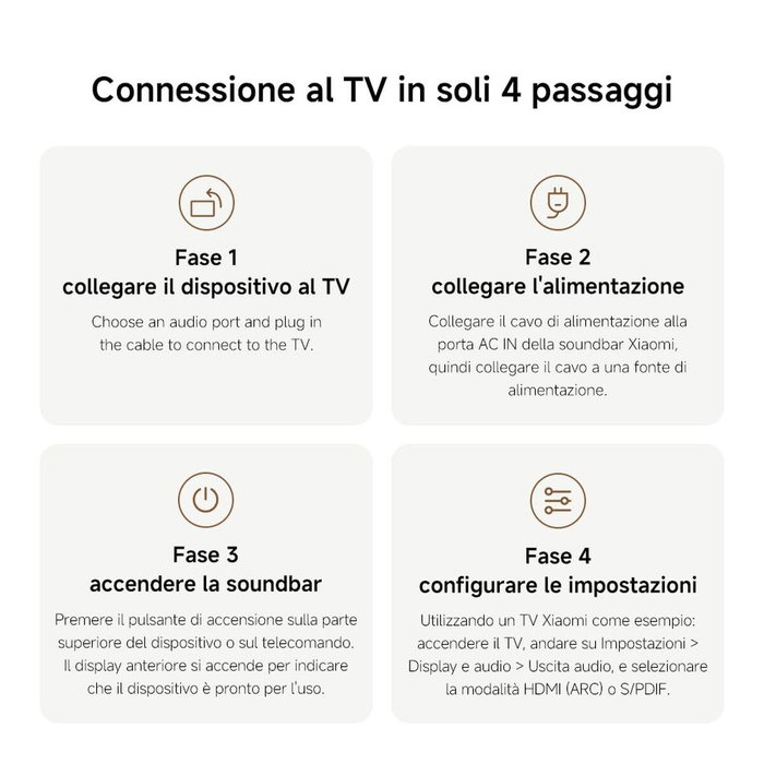 Barre audio Xiaomi
