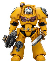 Joy Toy (CN) Warhammer 40,000 figurine Imperial Fists Terminator avec épée de puissance et bolter de tempête 14 cm
