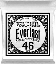 Ernie Ball Cordes Acoustiques Bronze 80/20 Calibre 046 (Set de 6)