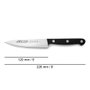 Couteau de cuisine Arcos serie universal Noir Acier 12 cm