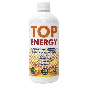 JUST AID Top Energy Boisson Énergétique au Citron - 500 ml - Sans Réfrigération avec L-Carnitine et Vitamine C JUST AID Top Energy Boisson Énergétique au Citron - 500 ml - Sans Réfrigération avec L-Carnitine et Vitamine C