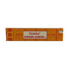 Goloka Nag Champa Incienso Stick 16 g