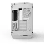 Darkflash DY470 - Boitier PC Cube Blanc sans alimentation, Format ATX/Micro ATX/Mini-ITX, avec 4 ventilateurs ARGB 120mm, verre trempé, USB Type-C, USB 3.0