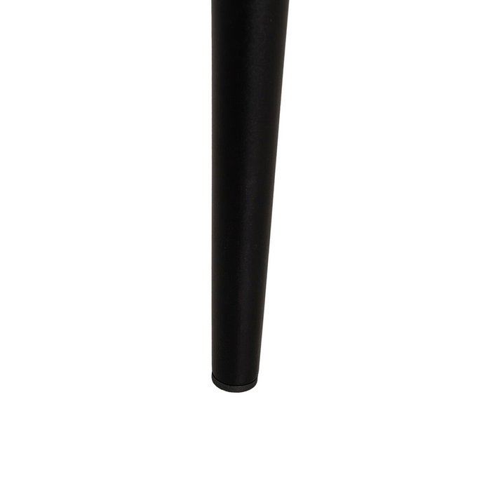 BigBuy Garden Petite Table d'Appoint Marron Noir Ronde