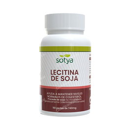 Sotya Lecitine De Soja 740 Mg 110 Perles Complément Alimentaire Cholestérol