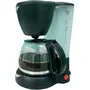 HTC Equipements Cafetière 12V 5/6 tasses 170W pour voiture avec filtre lavable et niveau d'eau visible