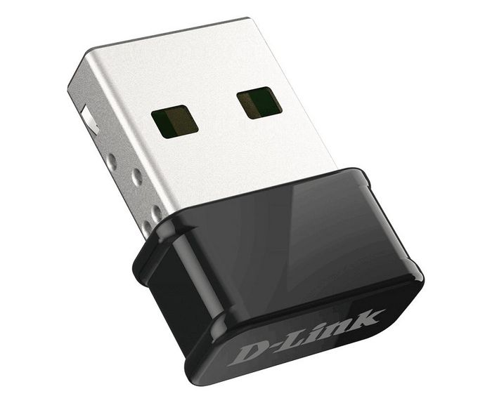 D-Link DWA-181 Adaptateur USB Nano Wi-Fi AC1300 MU-MIMO Dual Band (867 Mbps 5GHz, 400 Mbps 2.4GHz) - Compatible 802.11ac Wave 2