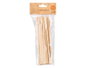 Kinvara Set de 50 bâtonnets en bois, café au lait, 10x23x0,5 cm (Set de 36)