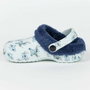Cerdá Stitch T30/31 Zuecos chaussons de maison en fausse laine pour enfants, taille 30-31, couleur bleu clair