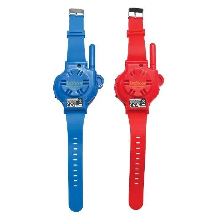 Lexibook Montre Walkie-Talkie 2-en-1 Pat' Patrouille avec boussole et lampe torche 200m pour enfants